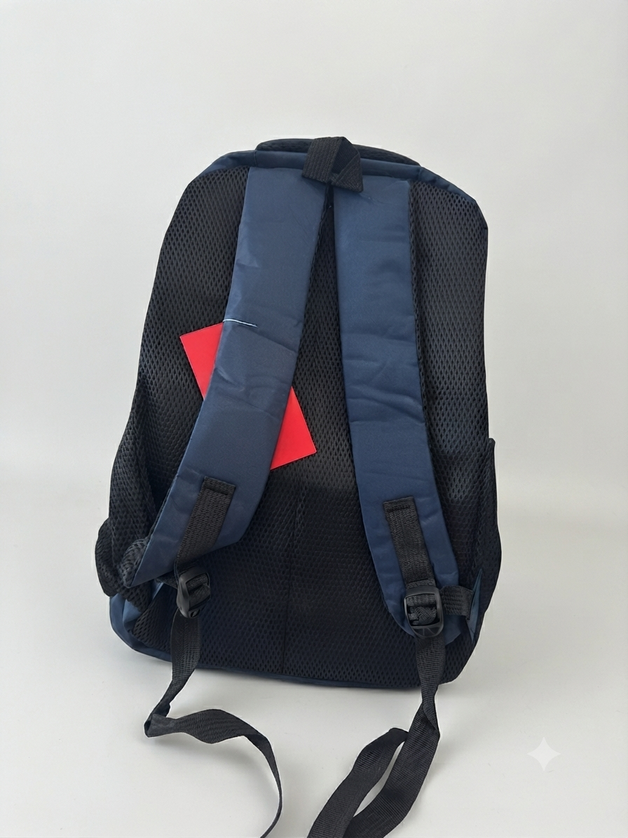 Mochila juvenil azul marino
