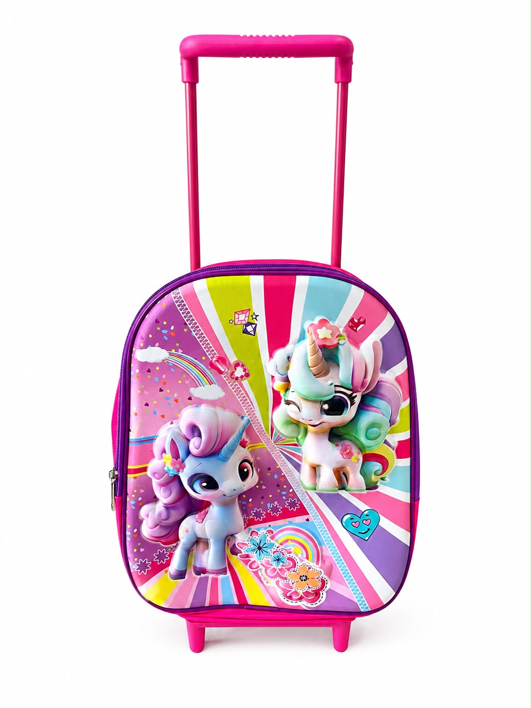 Mochila escolar infantil unicornios