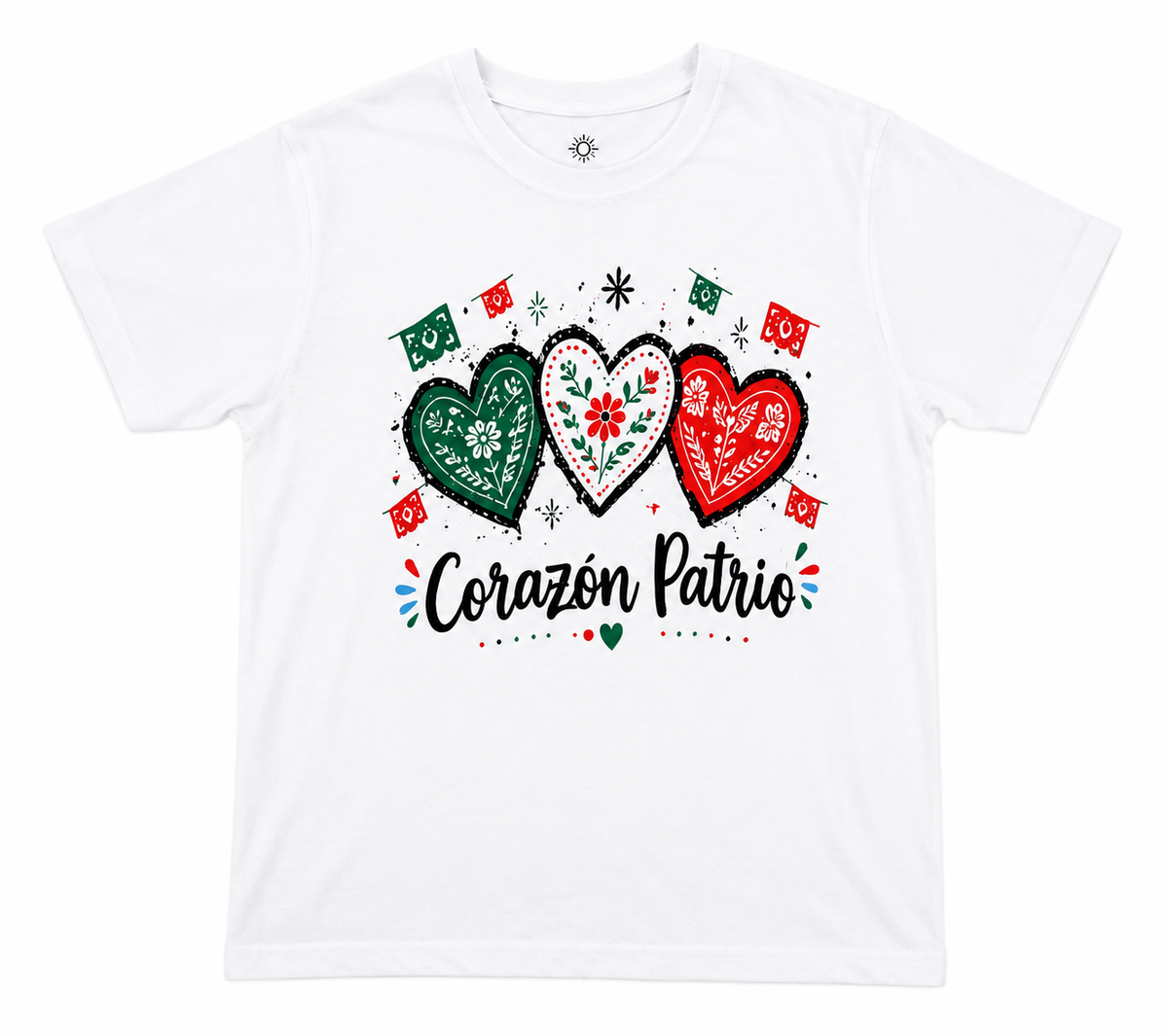 🇲🇽 Playera patria dama Corazón Patrio