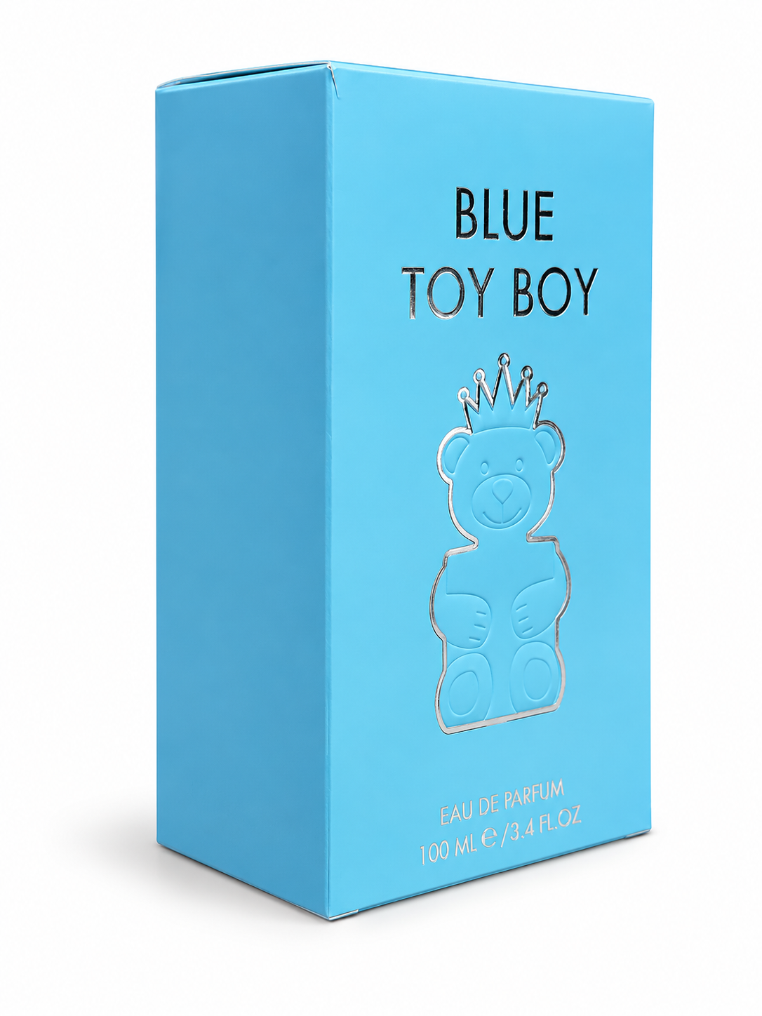 Perfume Caballero con frasco de osito azul