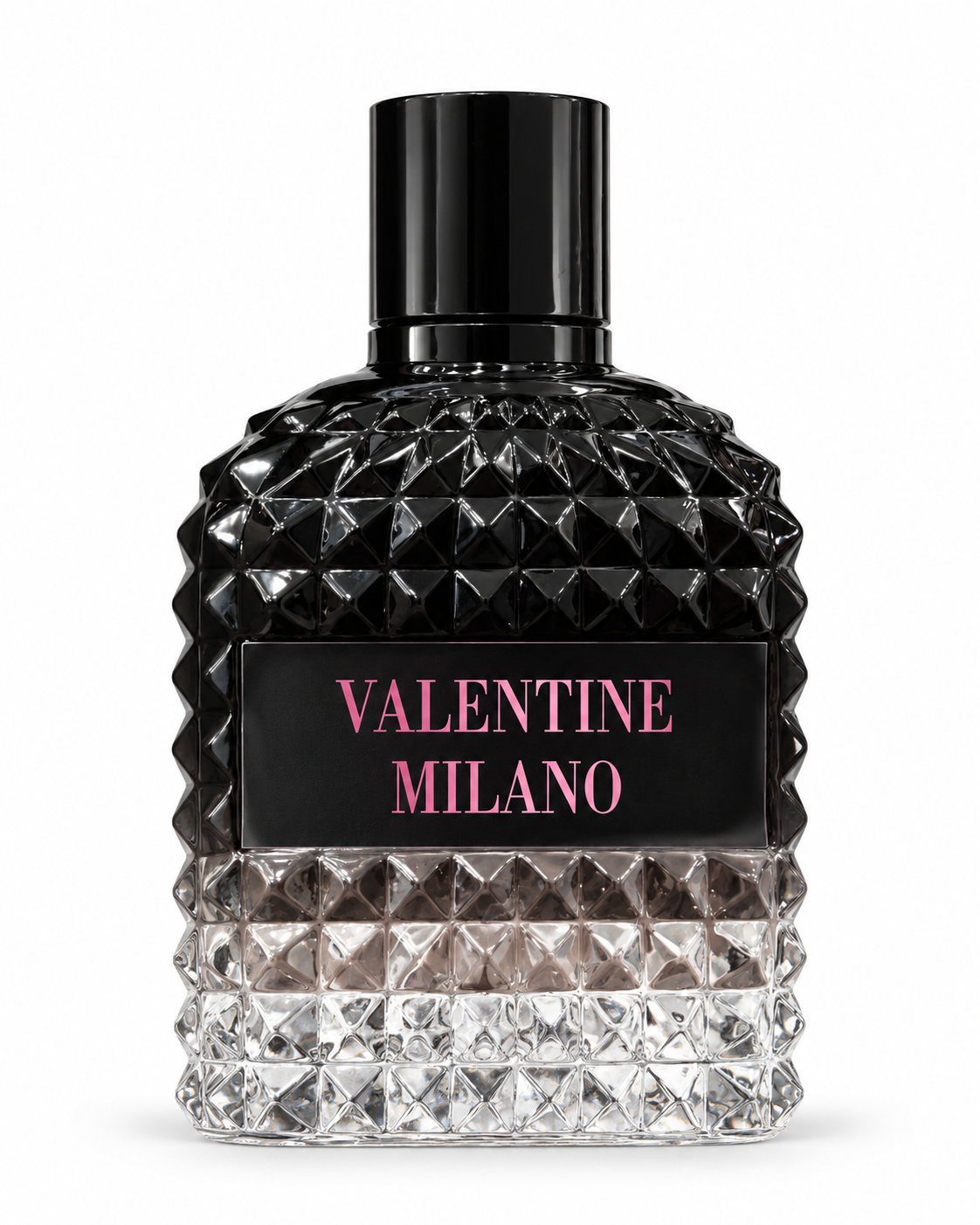 Perfume caballero con frasco texturizado y diseño elegante