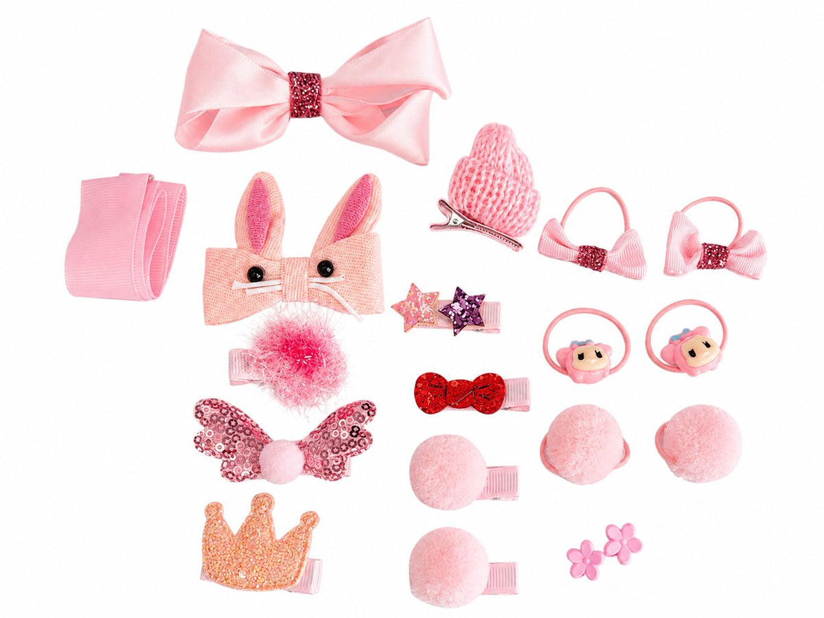 Cajita de Accesorios para Cabello de Niña 🎀💕