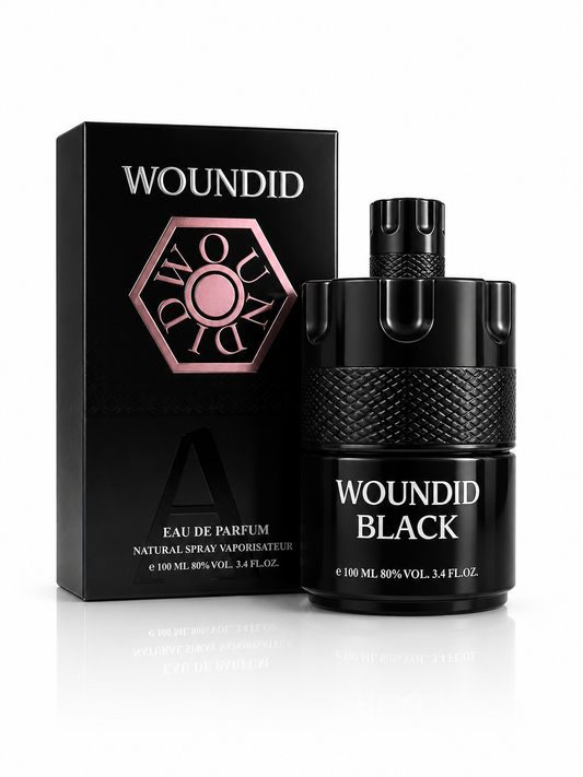 Perfume Caballero WOUNDID BLACK Azzar@ W@nted