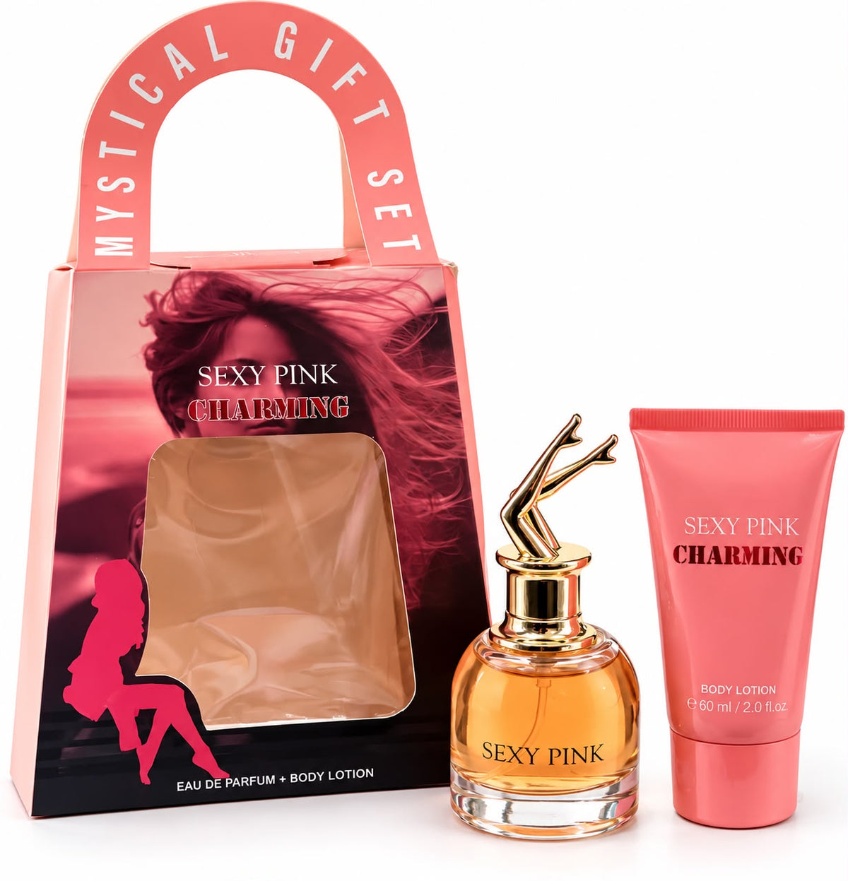 Perfume dama Seducción Dorada – Set de 2 piezas 💖✨