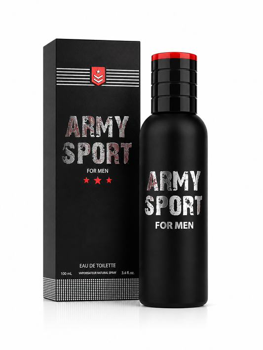 Perfume Caballero ARMY SPORT FOR MEN     Pol@ Red E@u de T@ilette