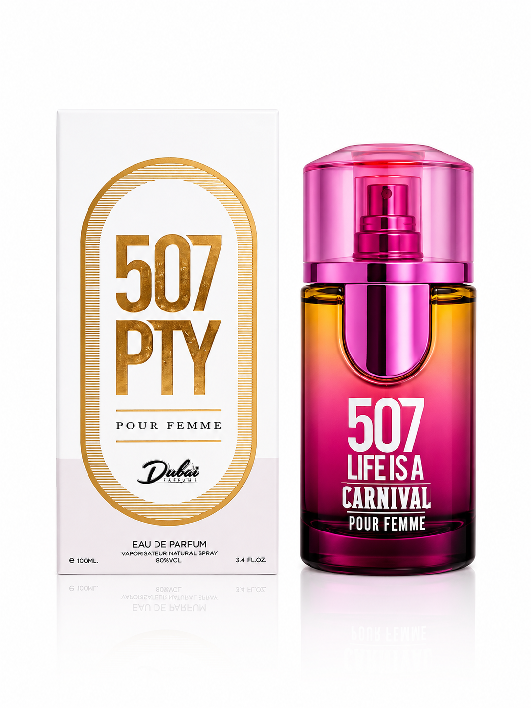 Perfume Dama 507 LIFEISA CARNAVAL   212 VIP Rosé@