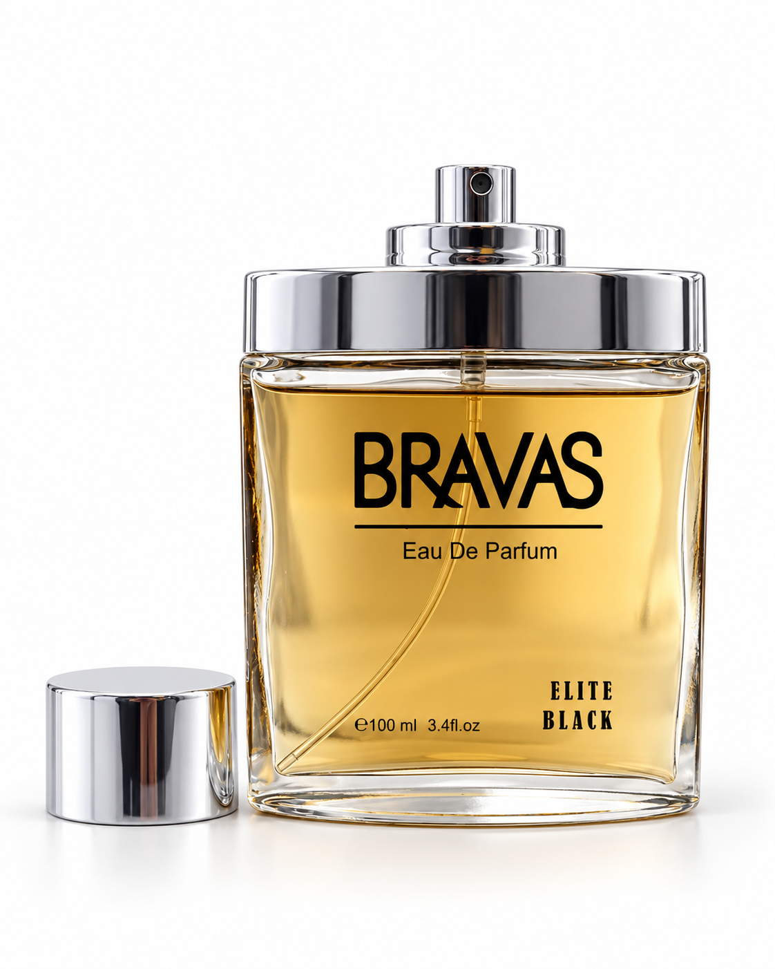 Perfume Caballero Elegancia Intensa Bravas black