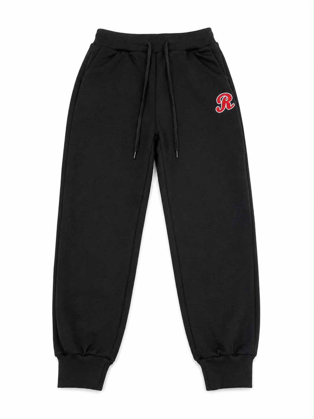 Set niña 3 piezas chamarra varsity, blusa y pantalón jogger ❤️🖤🤍