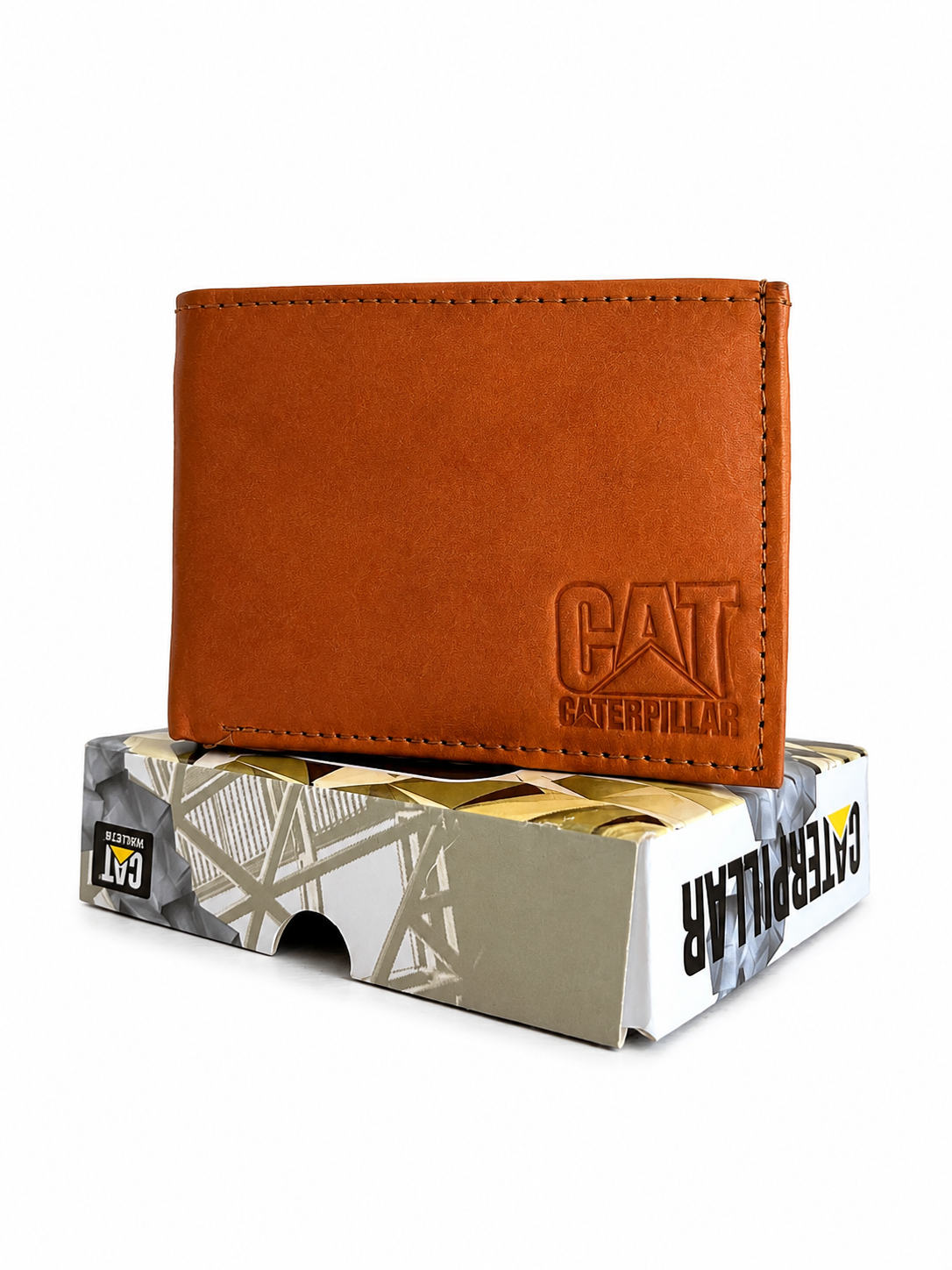 Cartera Caballero de pi@l CAT C@terpillar (CAT) Bif@ld Wall@t