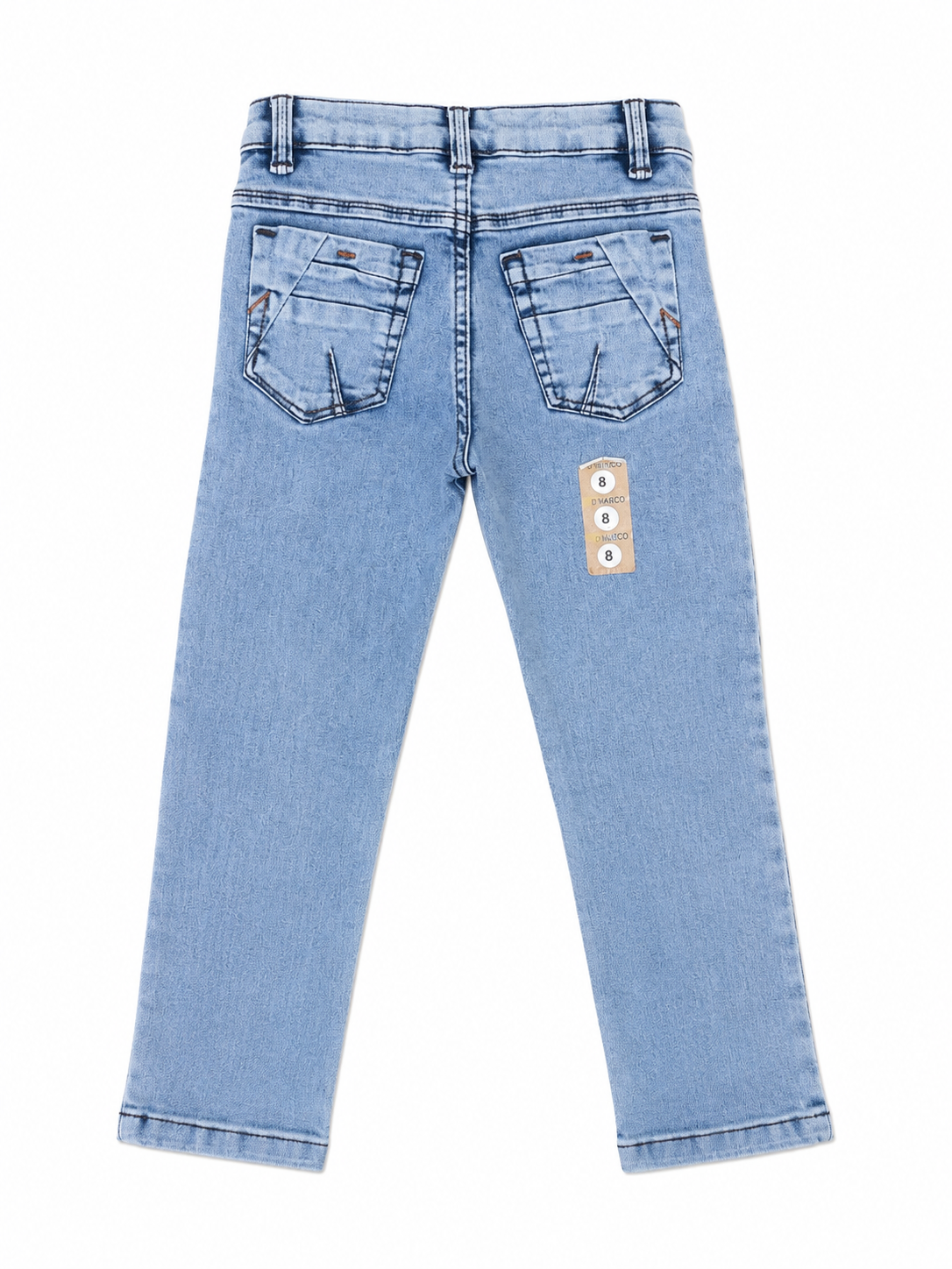 Pantalón Niño de mezclilla corte recto básico
