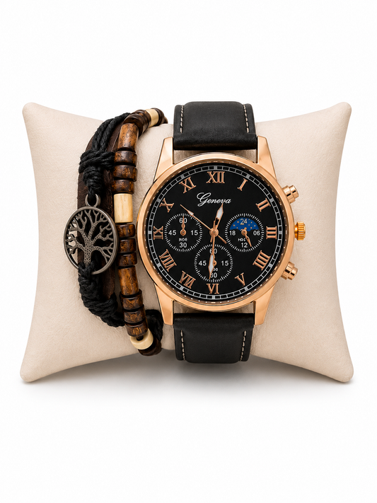 Set reloj Caballero GENEV@