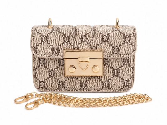Bolso Infantil CANDADO DORADO