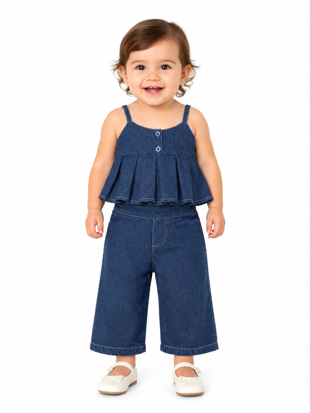 Set Niña mezclilla 2 piezas