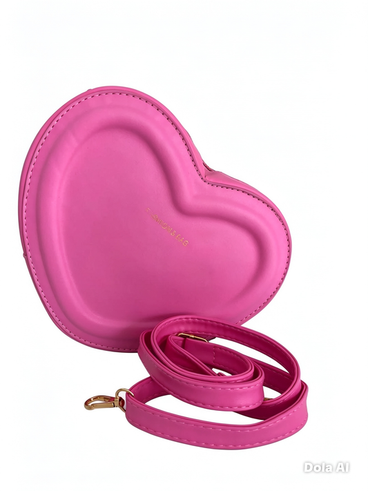 Bolsa Dama CORAZÓN ROSA