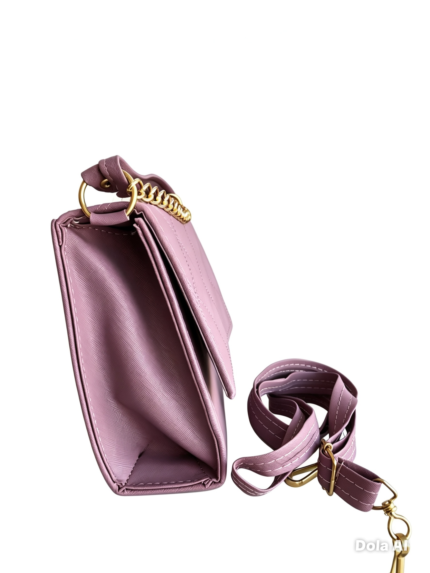Bolsa Dama CORREA DORADO NAC