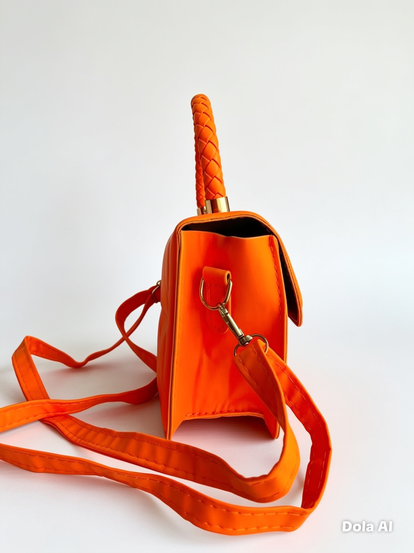 Bolsa Dama NARANJA DORADO