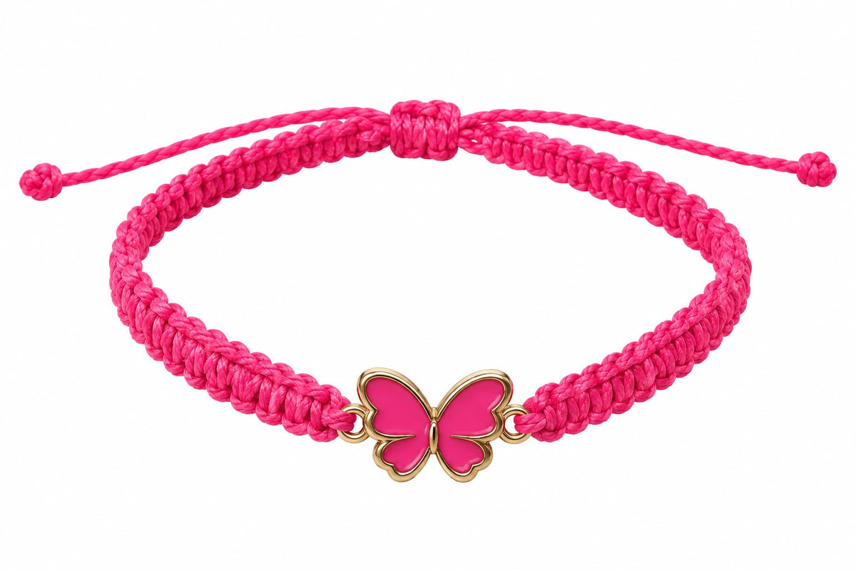 Pulsera niña con mariposa 🦋💕