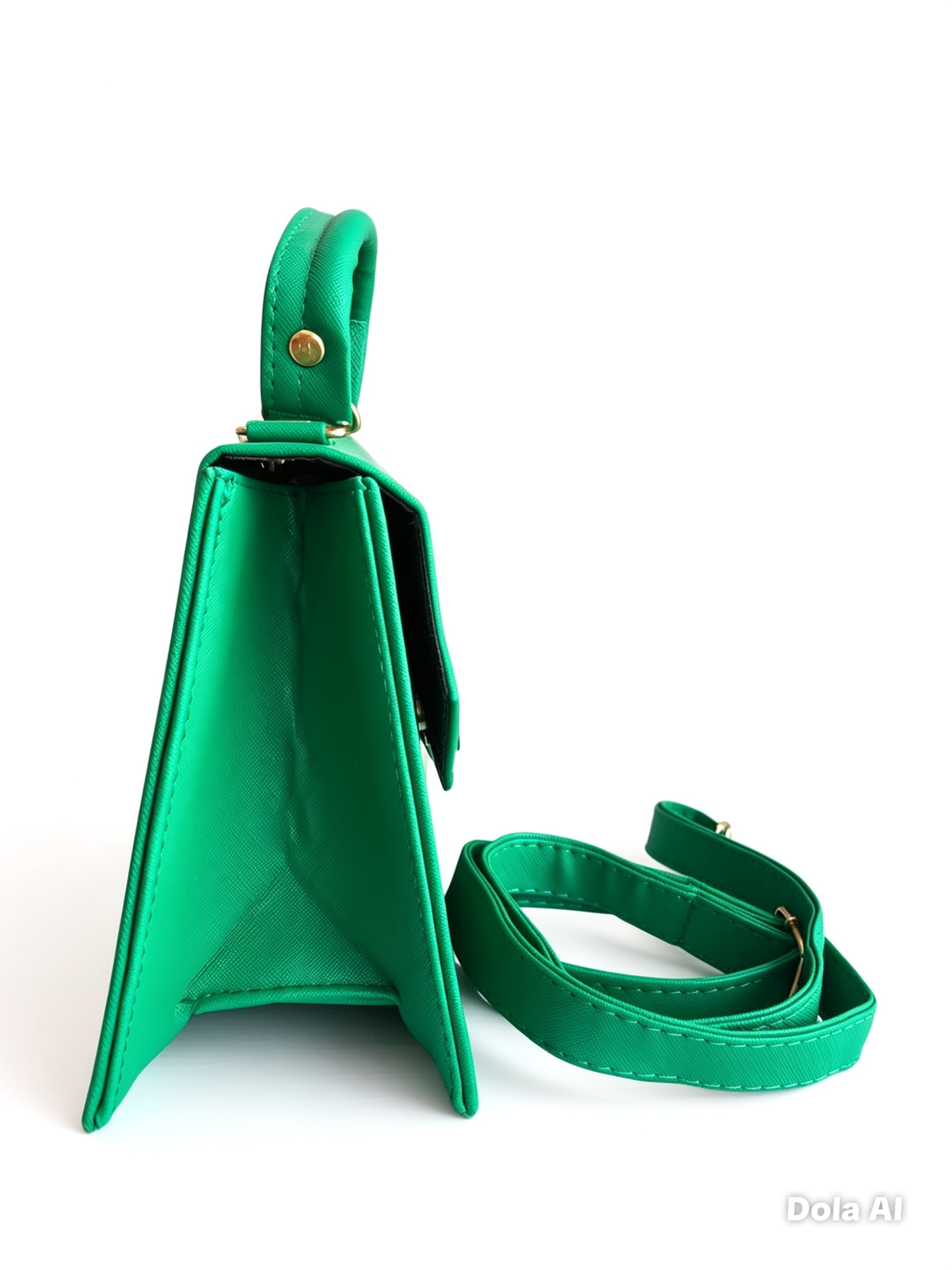 Bolsa Dama VERDE CANDADO