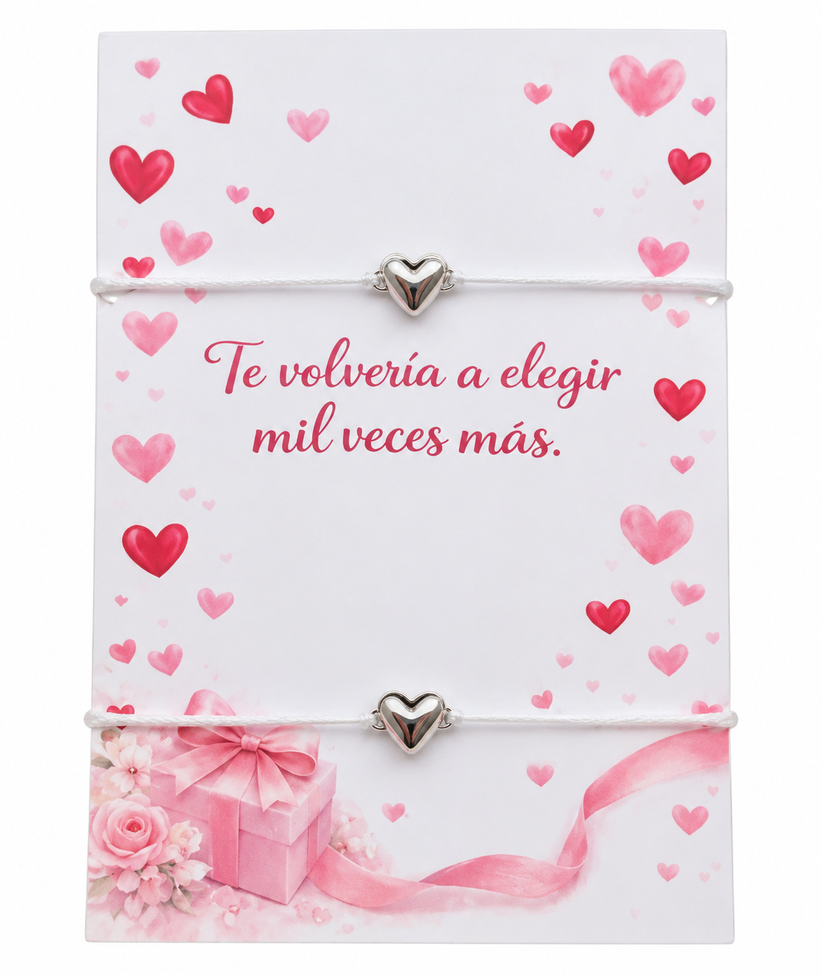 Pulsera Dúo de Corazón