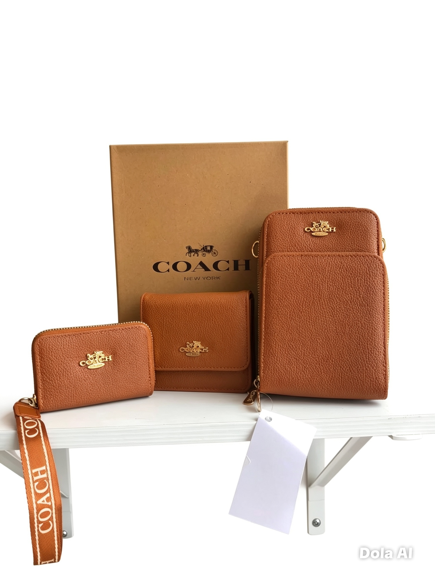 Set Bolsa Dama CO@CH C@FE