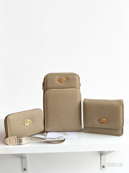 Set de Dama CO@CH BEIG@