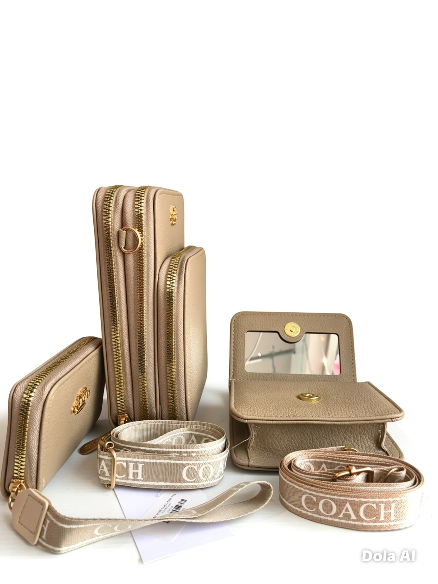 Set de Dama CO@CH BEIG@