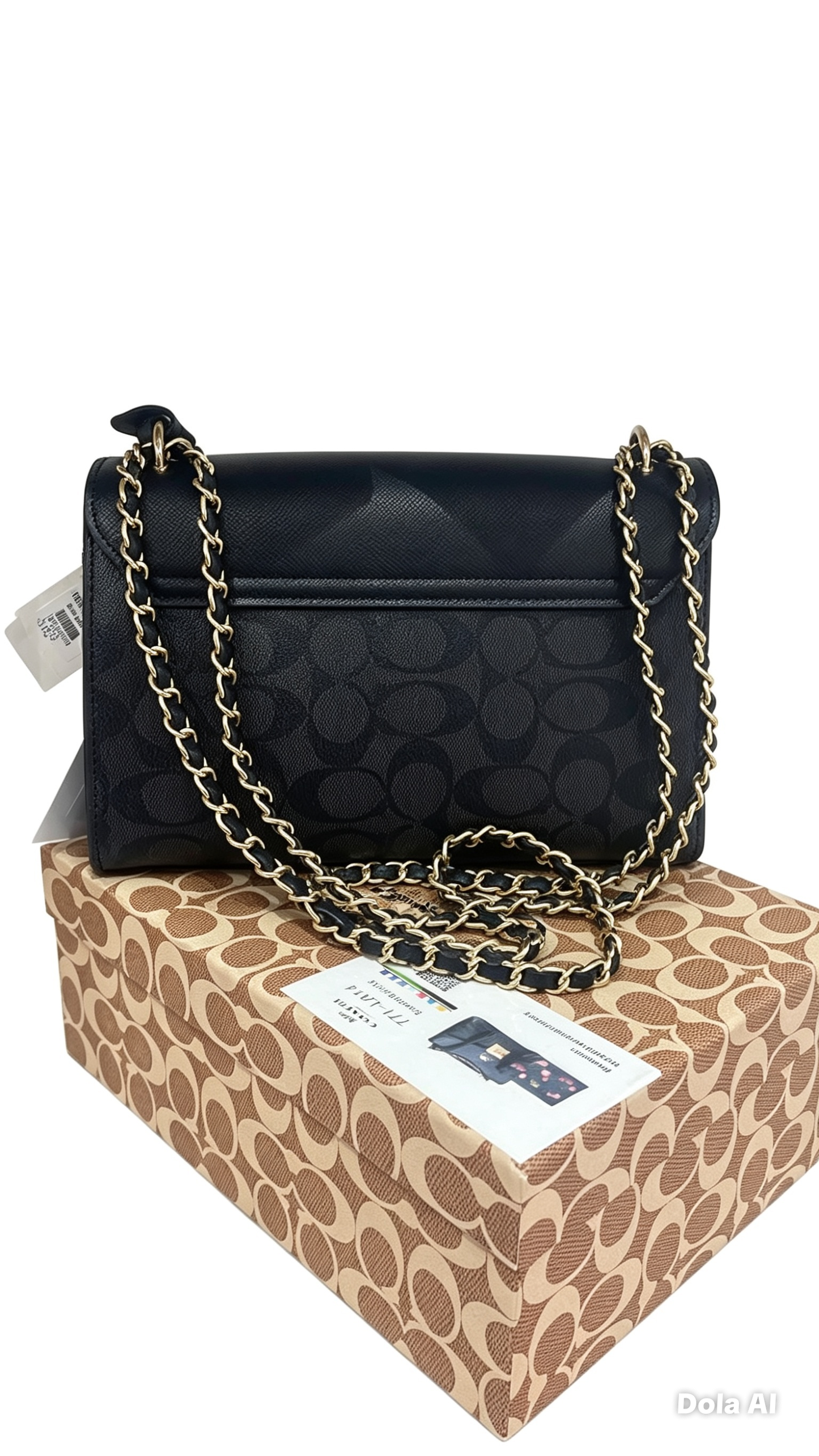 Bolsa Dama CO@CH NEW Y@RK NEGR@