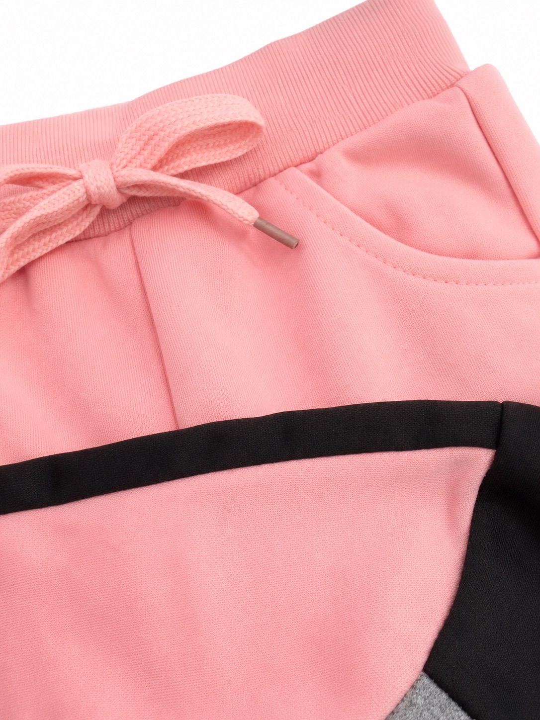 💗 Set niña deportivo rosa con chamarra y pantalón