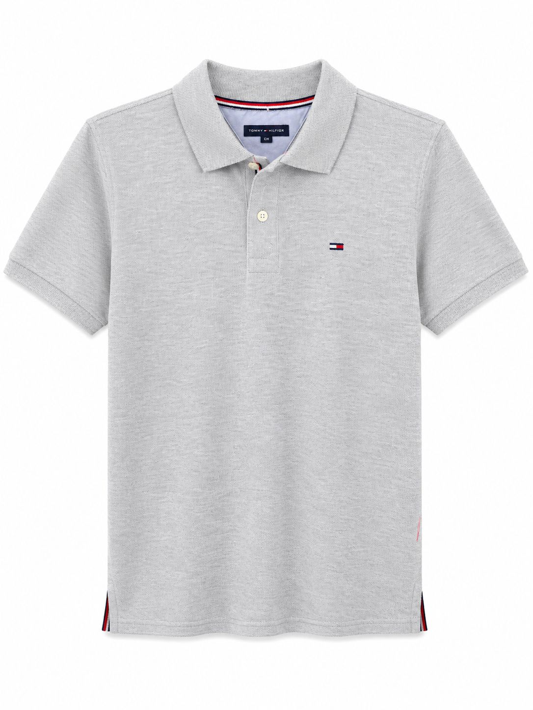 Playera Caballero chica polo T@MMY HILFIG@R GRIS