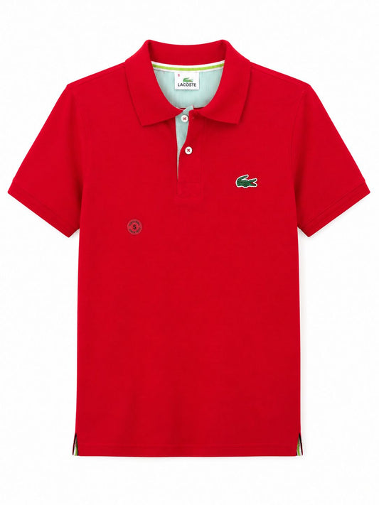 Playera Caballero chica polo L@UIS VUIT@N roja