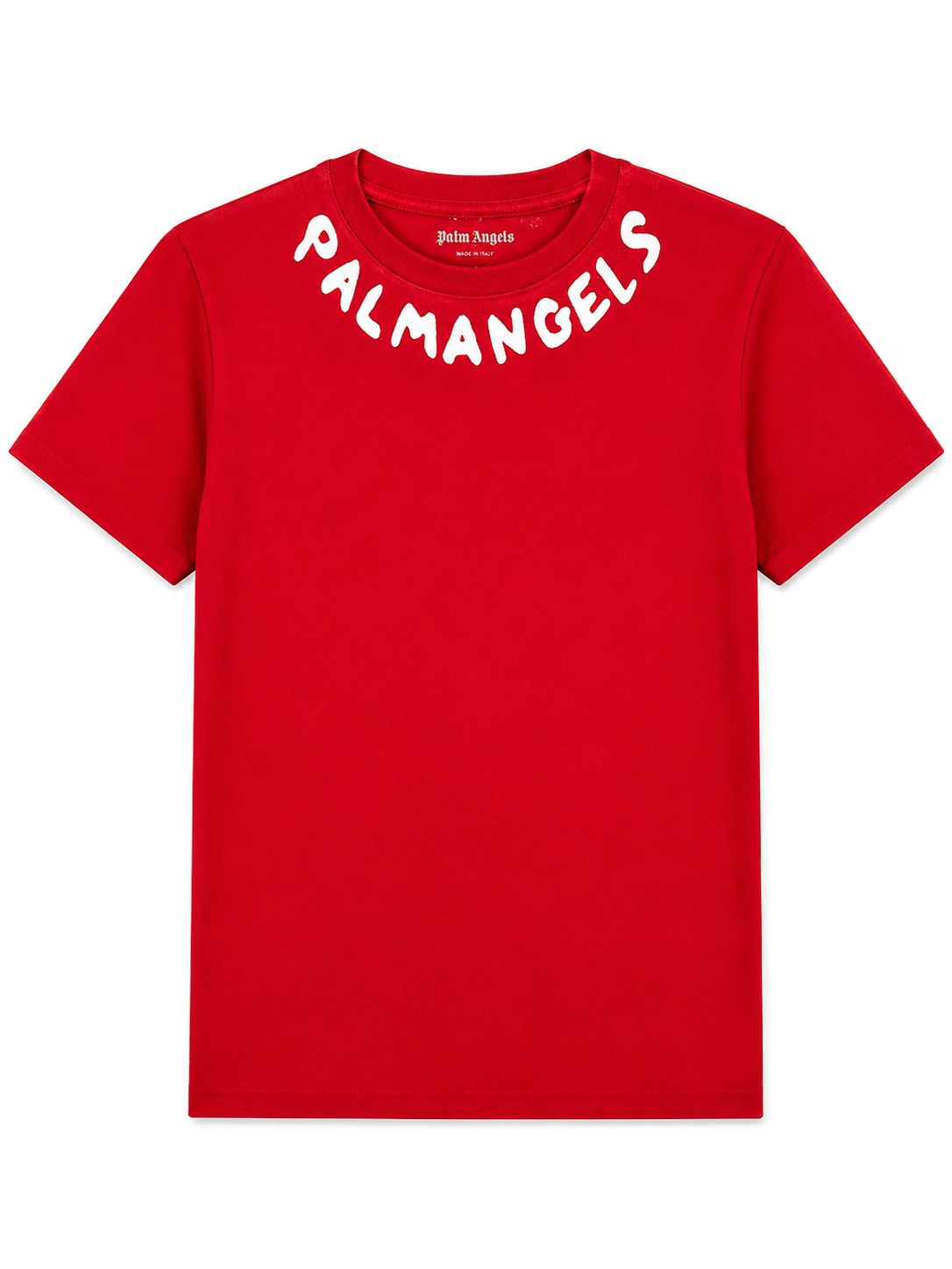 Playera Caballero chica redondo P@LM @NGELS rojo
