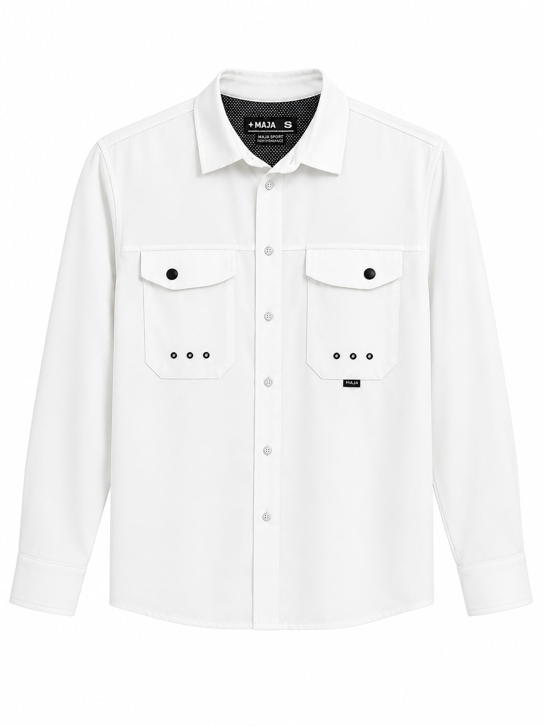 Camisa  Caballero chica M@JA blanco