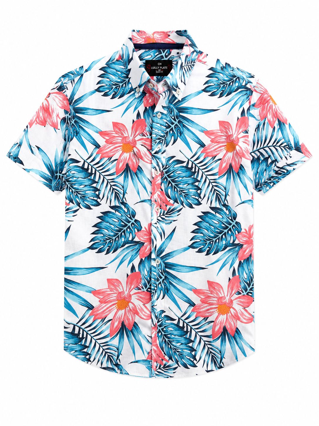 Camisa Caballero chica L@LLY PLATIN@ tropical