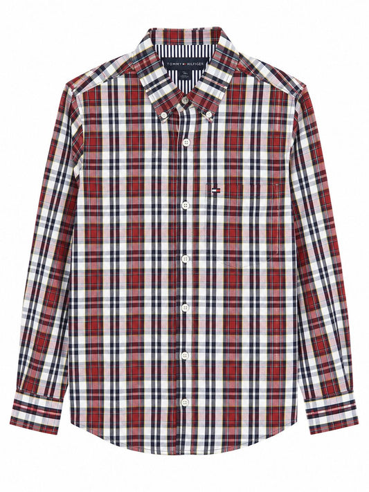 Camisa Caballero chica T@MMY HILFIG@E cuadros clásicos