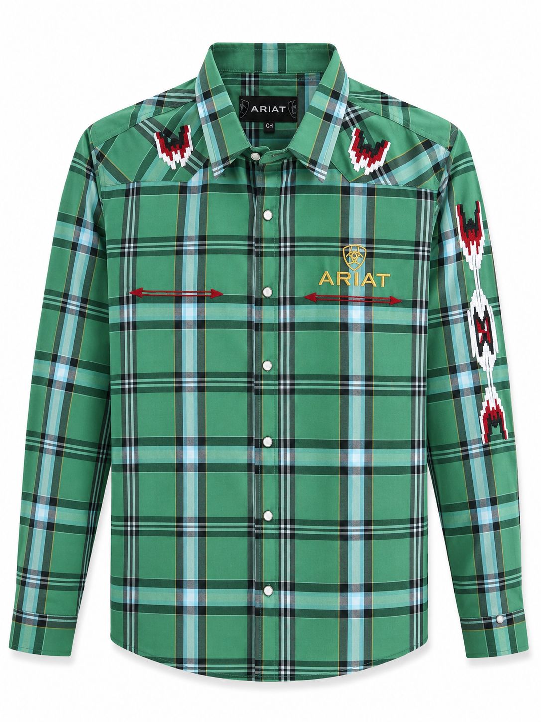 Camisa Caballero chica ARI@T Verde Caballero