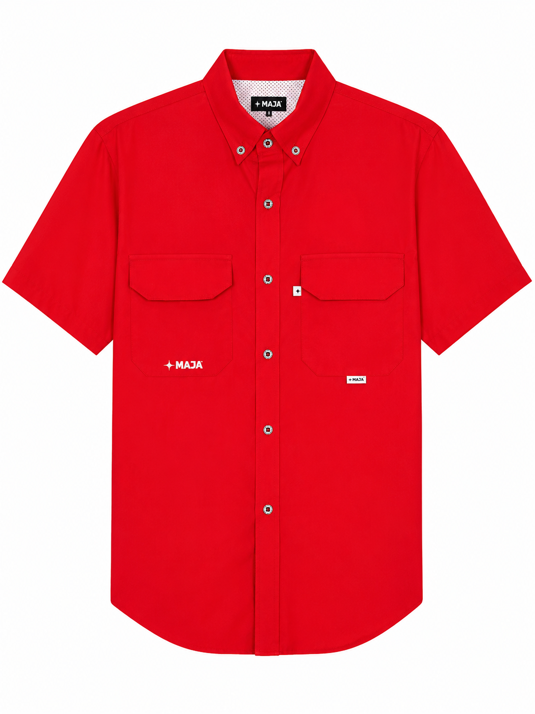 Camisa caballero mediana M@JA ROJA manga corta