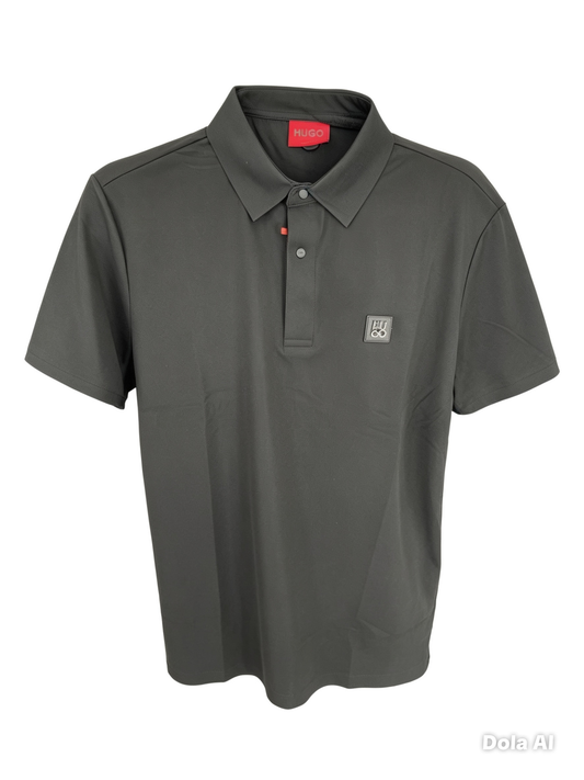 Playera caballero Grande polo HUG@ negra