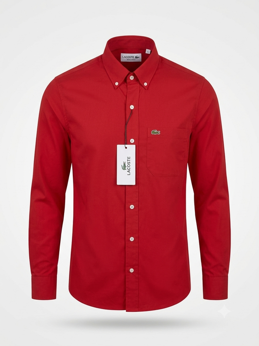 Camisa caballero grande LAC@STE roja