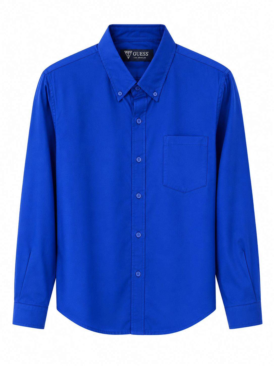 Camisa caballero grande G@ESSS azul rey