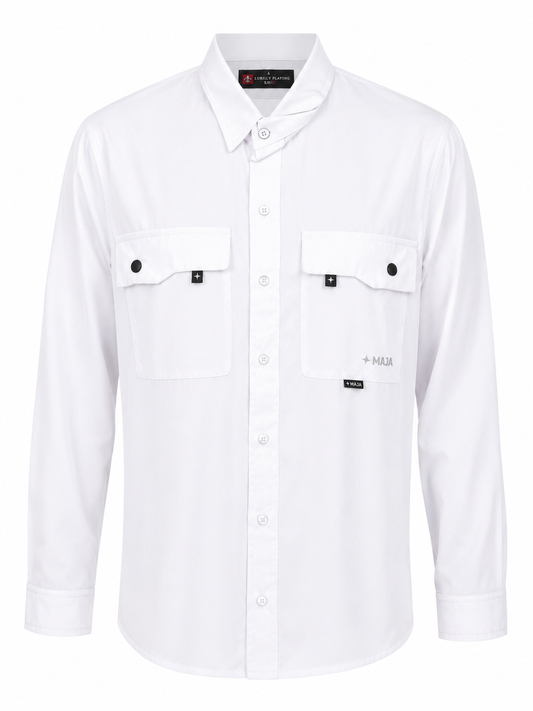 Camisa caballero grande MAJ@ blanca