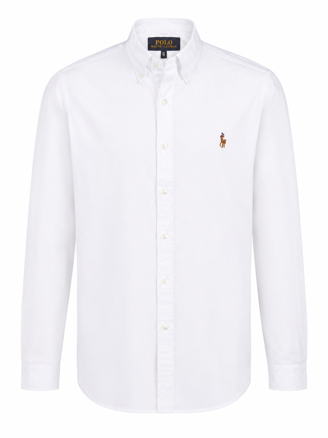 Camisa caballero grande POL@ blanca