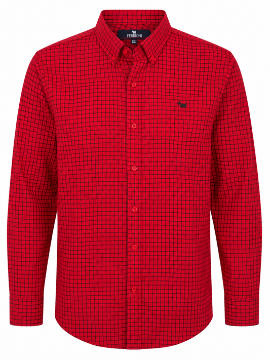 Camisa caballero 2XL FERRI@RI roja