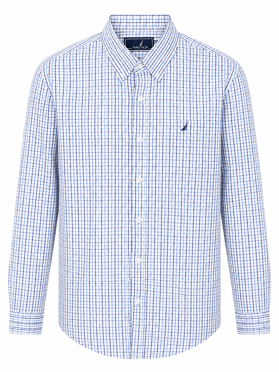 Camisa caballero 3XL NAUTIC@ cuadros azules