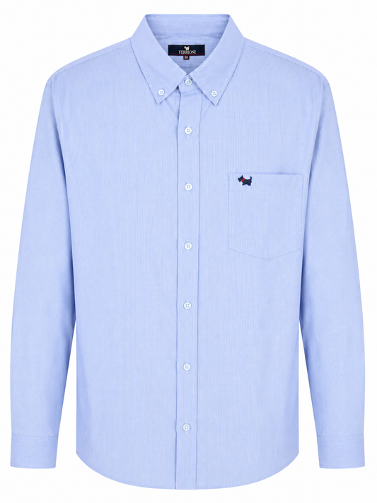 Camisa caballero 3XL FERRI@RI azul cielo