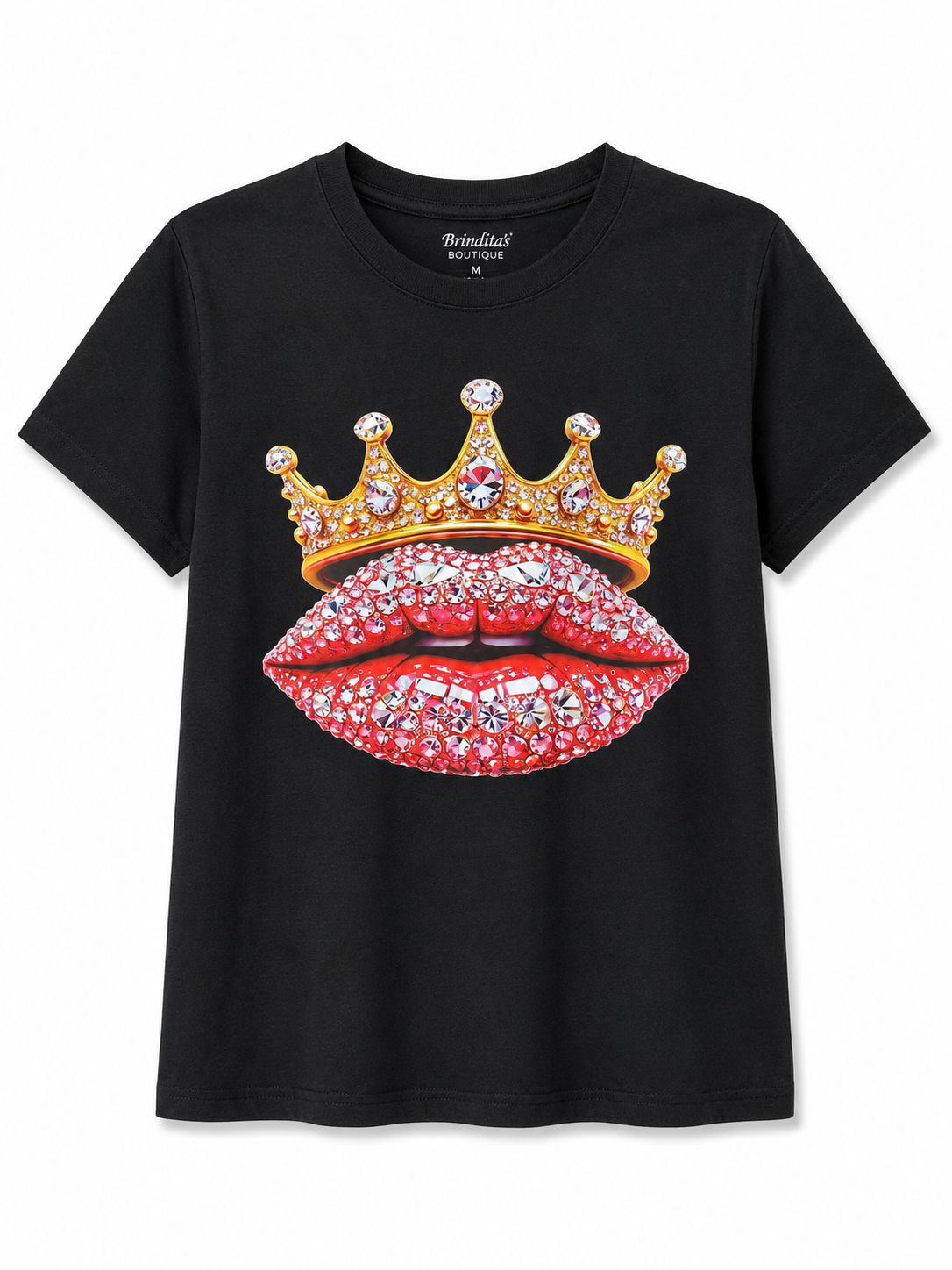 Blusa dama chica negr@ T-SHIRT@