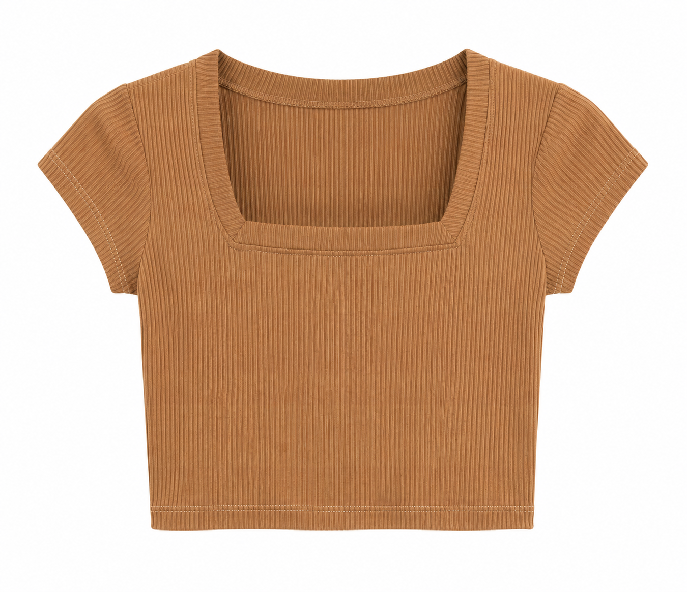 Blusa top dama chica / mediana café M@N