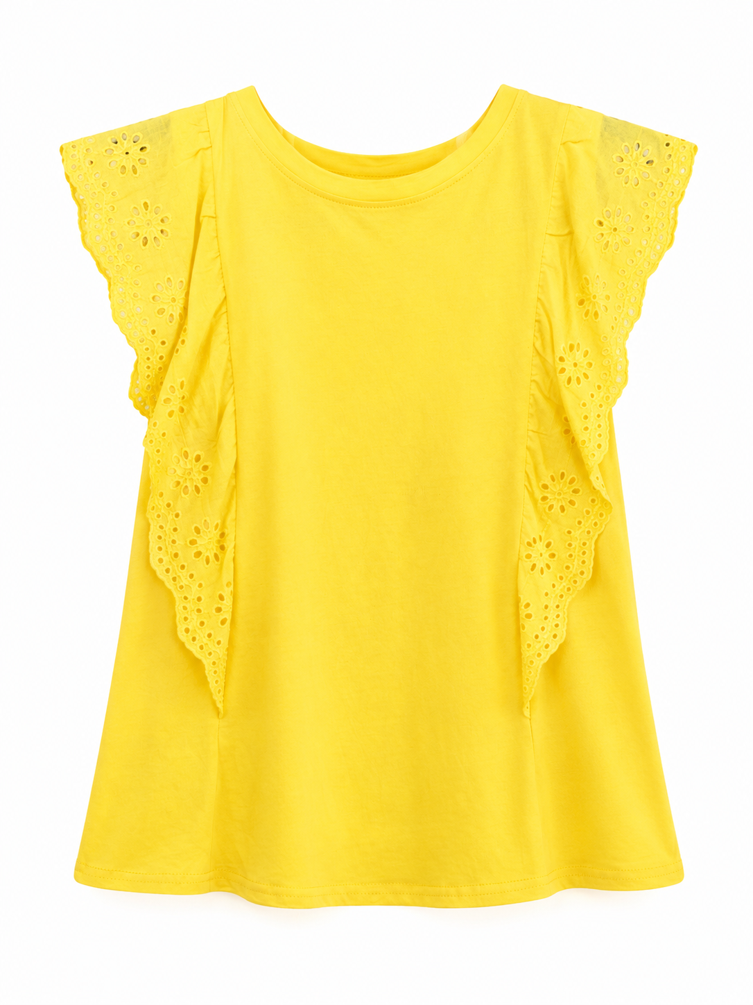 Blusa dama chica / mediana amarilla @ Y M