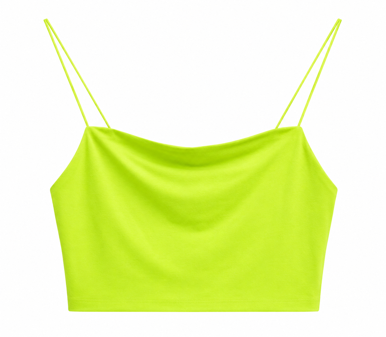 Blusa top dama extra chica verde SH@IN