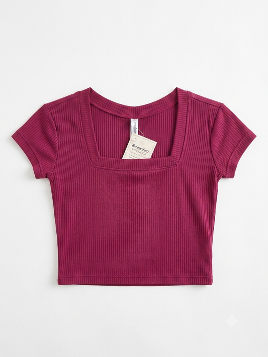 Blusa top dama chica / mediana tinta M@N