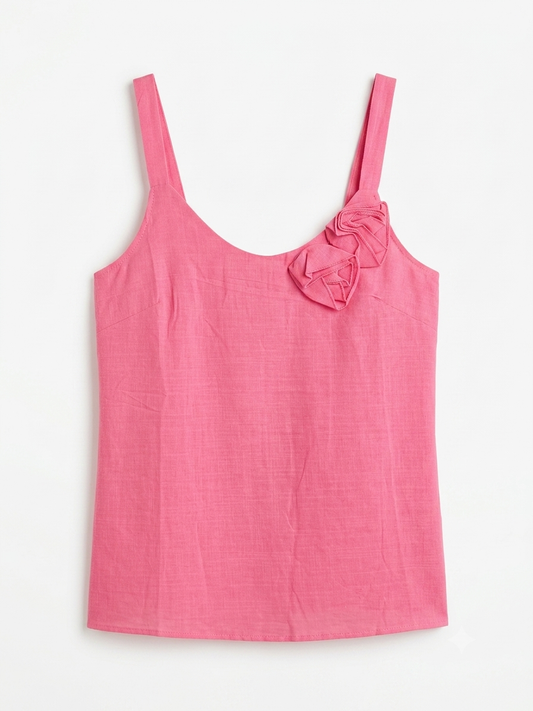 Blusa dama chica / mediana rosa AMAND@